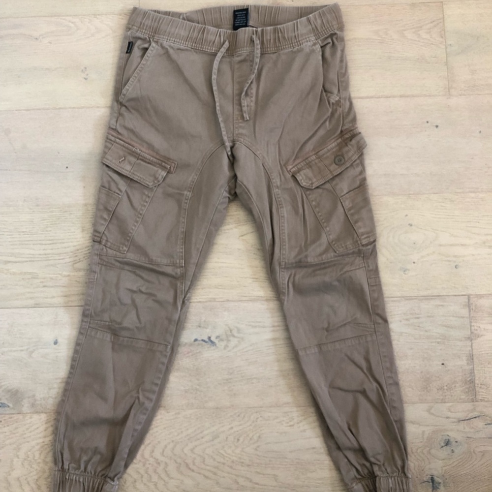 MENS BROWN CARGO PANTS
